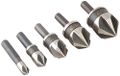 IRWIN IRWIN Tools 1877791 Verzinkboor zwart oxide 5-delige set