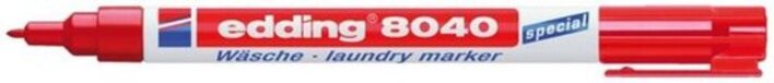 Edding 8040 wasgoedmarker - Rood