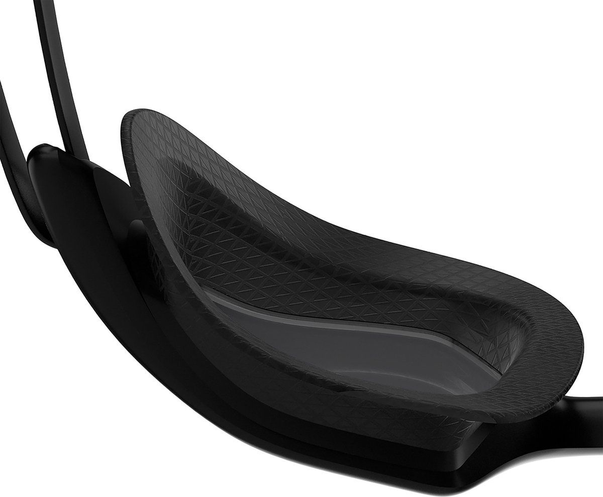 Speedo Hydropulse Zwembril Unisex - Zwart / Smoke - One Size