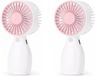 Merkloos Cooling Mini handventilator - Roze - 6 cm - USB