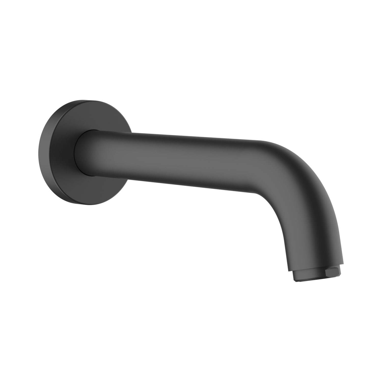 Hansgrohe Vernis baduitloop 204mm mat zwart 71420670