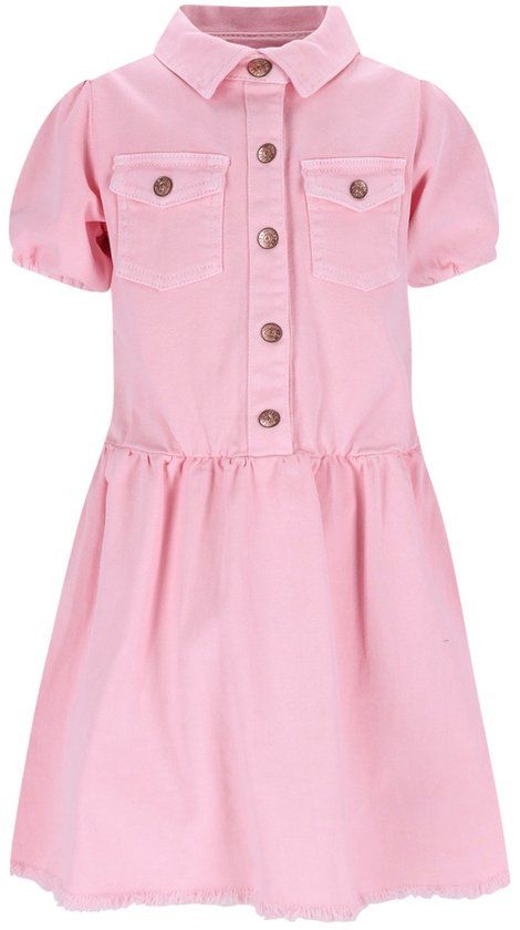 B.Nosy Y602-5844 meisjes jurk roze - Maat 116