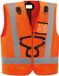 Petzl HI-VIZ vest voor Newton; oranje