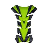 Tankpad 4R Quattroerre.it Tankpad 3D sticker voor motorfiets kleuren groen, 13 x 19 cm