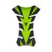 Tankpad 4R Quattroerre.it Tankpad 3D sticker voor motorfiets kleuren groen, 13 x 19 cm