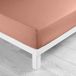 douceur d'intérieur Lina Blush Fitted Sheet 180 x 200 cm 100% Cotton