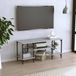 Maison Exclusive - meuble TV, gris Sonoma, 102x35x45,5 cm, panneau de particules
