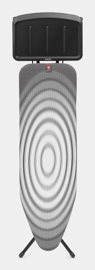 Brabantia Strijkplank B - voor Stoomgenerator - 124 x 38 cm - Titan Oval