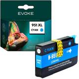 Evoke Compatible Ink for HP 951XL Cyan 28ml