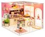 DIY Poppenhuis Set - Miniatuur met meubels voor creatieve knutselprojecten