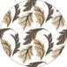 Bonateks Ronde digitaal bedrukte muismat, antislip onderkant, voor kantoor en thuis, diameter: 22 cm
