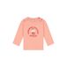 Babyface longsleeve met print - zalmroze