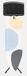 Brabantia Perfect Flow Strijkplank B - voor Stoomgenerator - 124 x 38 cm - Spring Bubbles