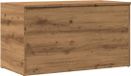 vidaXL Opbergkist 84x42x46 cm bewerkt hout artisanaal eikenkleurig