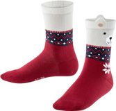 FALKE Ice Bear katoenen sokken voor kinderen in maat 31-34, rood