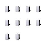 Elektronova Knop 1P 10A compatibel Bticino Matix kleur wit - verpakking van 10 stuks