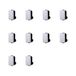 Elektronova Knop 1P 10A compatibel Bticino Matix kleur wit - verpakking van 10 stuks