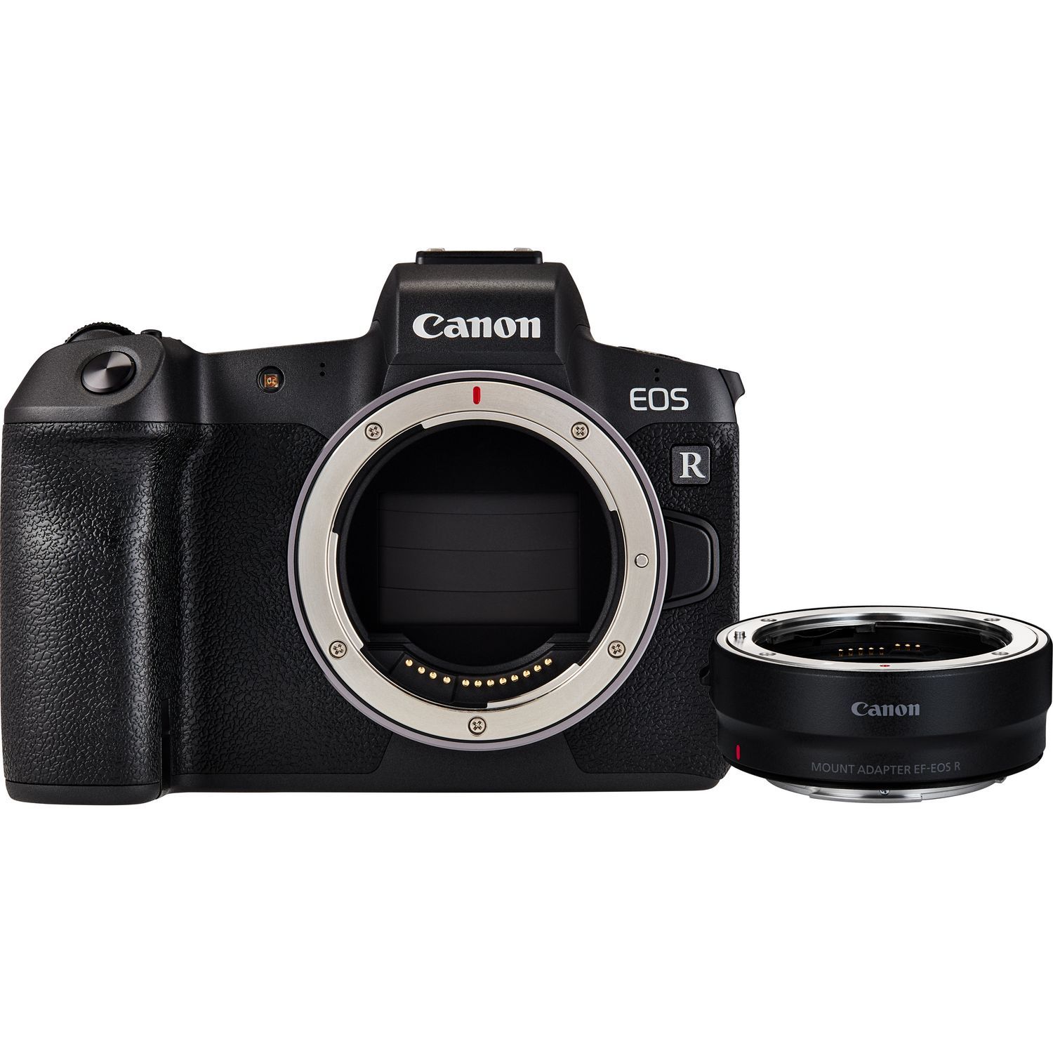 Canon EOS R Body + EF-EOS R Adapter - 30.3MP - 4K - Zwart