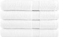 vidaXL Saunadoeken SOLUND 4 stuks 600 g/m² 80x200 cm Wit