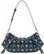GUESS Allegra Shoulder Bag Blue Logo donkerblauw