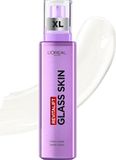 L'Oréal Paris Revitalift Filler Glass Skin vochtinbrengende vloeistof, 70 ml, glazen huid in slechts 1 beweging, hyaluronzuurvloeistof + 5% vitamine B3 + B5 + C