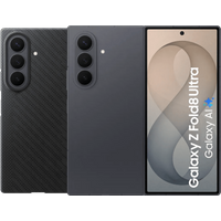 Samsung Galaxy Z Fold 8 Ultra 512GB Zwart 5G + Carbon Back Cover met Magneet Zwart