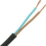 EMAT Neopreen kabel H07RN-F 2x1mm² per rol 50 meter Wit