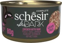 Schesir After Dark Bouillon Kip & Ham - 12 x 80 gr - Voordeelverpakking