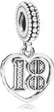 Pandora Hangbedel zilver 18 Years of Love 797262CZ