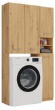 3xE living meuble de salle de bain, chêne artisanal, 96 x 180 x 30 cm