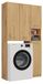 3xE living meuble de salle de bain, chêne artisanal, 96 x 180 x 30 cm