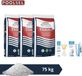 Sel de piscine Poolsel - Compatible système d'eau salée - 75 kg & WAYS Brosse à récurer
