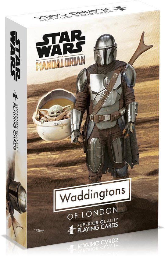Winning Moves Star Wars: The Mandalorian - Speelkaarten - Waddingtons No.1