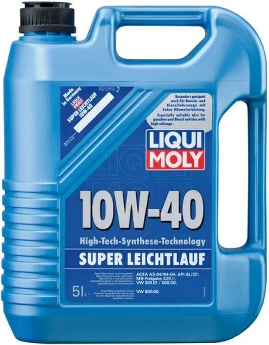 Liqui Moly Super Leichtlauf 10W40 A3/B4 5L