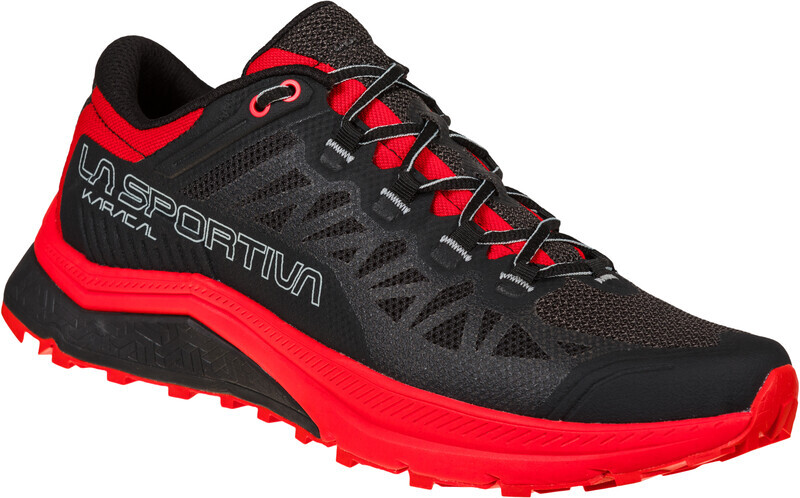 La Sportiva La Sportiva Karacal Schoenen Heren, zwart/rood 2023 EU 45 Trailrunning schoenen