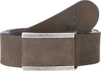 Jan Vanderstorm heren leren riem - 135 cm - bruin - grote maten