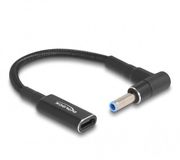 Delock USB-C naar HP en Compaq notebook laadadapter | 4,5 x 2,8mm (met pin) | 0,15 meter