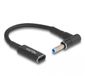 Delock USB-C naar HP en Compaq notebook laadadapter | 4,5 x 2,8mm (met pin) | 0,15 meter