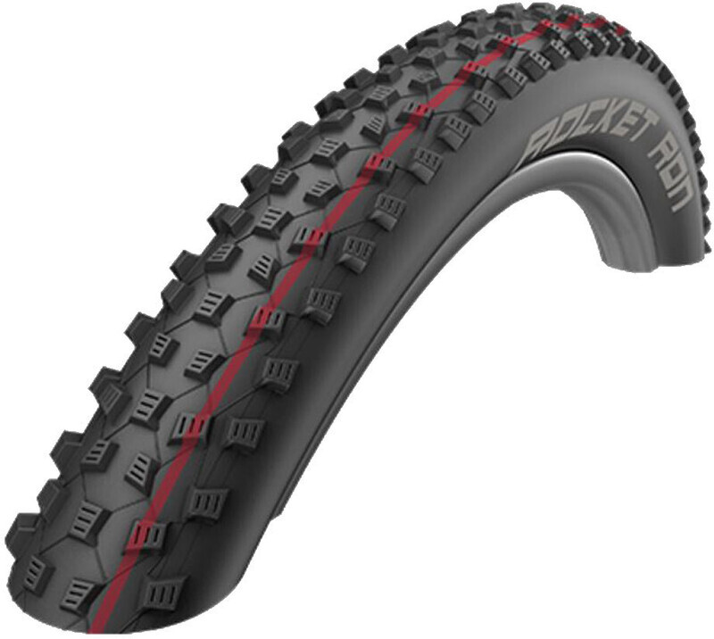 Schwalbe Rocket Ron HS438 SR, volwassenen, uniseks, zwart, 24 inch