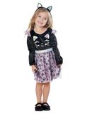 Rubie's 10007274T000 Peuter Kat Kostuum Kinderen Fancy Dress Volwassenen, Zwart, 4-5 Jaar
