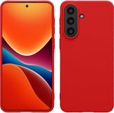 kwmobile telefoonhoesje geschikt voor Samsung Galaxy A57 5G - Hoesje voor smartphone - Back cover in klassiek rood