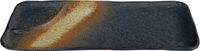 Tokyo Design Studio CNB Enterprises B.V. Zwart/Oranje Rechthoekig Bord - Large Plates - 30.2 x 12 x 2.3cm
