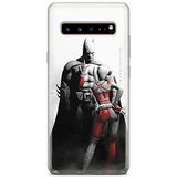 ERT GROUP Telefoonhoes voor Samsung S10 5G origineel en officieel gelicentieerd DC patroon Batman 012 optimaal aangepast aan de vorm van de mobiele telefoon, hoes van TPU