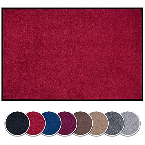 Hanse Home Wasbare deurmat - 60x80 cm - Rood