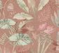 Living Walls SPEELSE BLADEREN BEHANG | Botanisch - Rood Oranje Groen Roze - LivingWalls Famous Garden