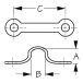 Seadog Guide de pont en acier inoxydable