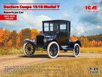 ICM 35830 1/35 Ford Model T Doctor's Coupe 1918 Modelbouwkit