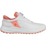 ecco Chaussures de golf pour femmes Golf Core BOA, blanc/corail