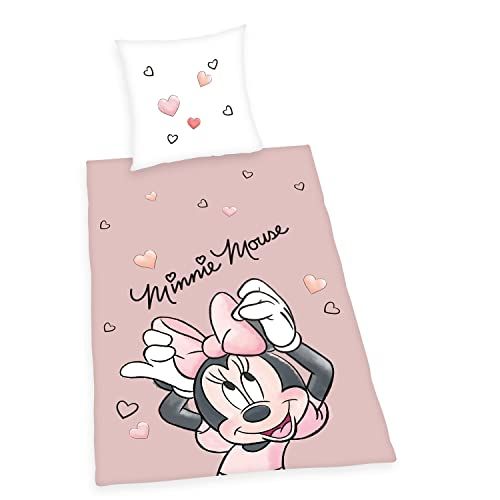 HERDING Beddengoed Minnie Mouse 135 x 200 cm