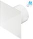 Awenta Badkamerventilator Silent 125mm - Timer en Vochtsensor - 145m³/h - Mat wit glas